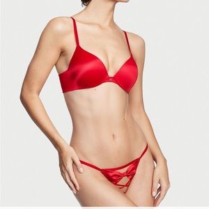 Vs very sexy bow lace-up V string panty